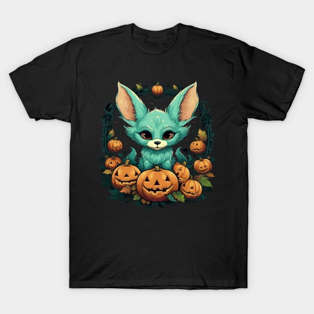 Fennec Fox Halloween T-Shirt by JH Mart